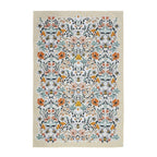 Torchon en coton Bee Bloom multicolore