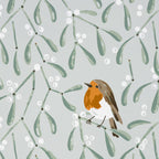 Torchon en coton recyclé Mistletoe &amp; Robin, couleur beige