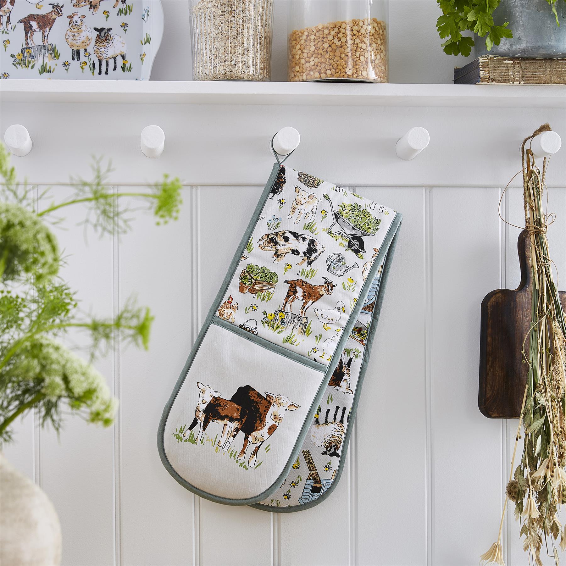 Gant de cuisine double Portman Farm gris