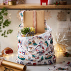 Sac fourre-tout pliable Merry Mutts, taille moyenne, couleur naturelle
