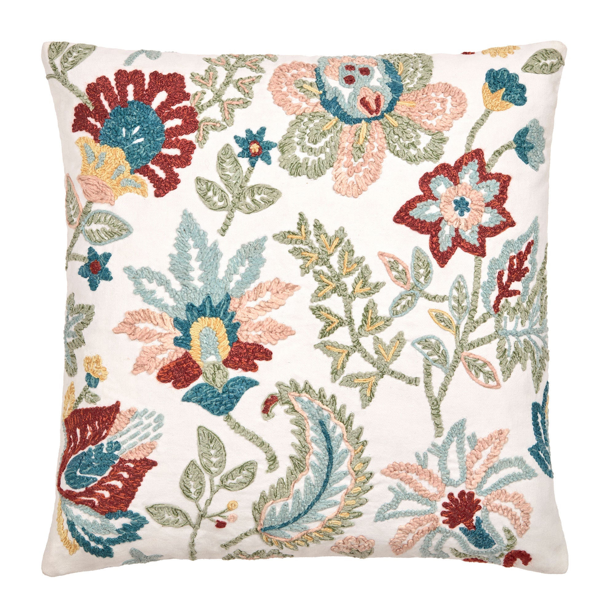 Coussin Amara multicolore 43 x 43 cm