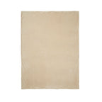 Plaid à carreaux Ashford couleur naturelle 150 x 200 cm