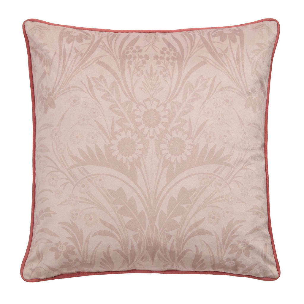 Coussin Audrey couleur chocolat 43 x 43 cm