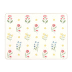 Lot de 4 sets de table bohèmes à motifs floraux multicolores