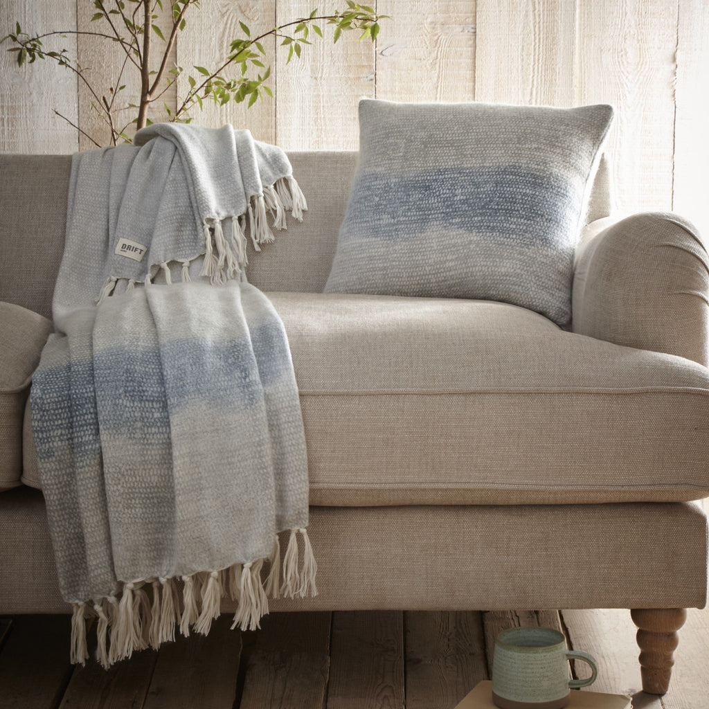 Coussin Bretton vert 43 x 43 cm