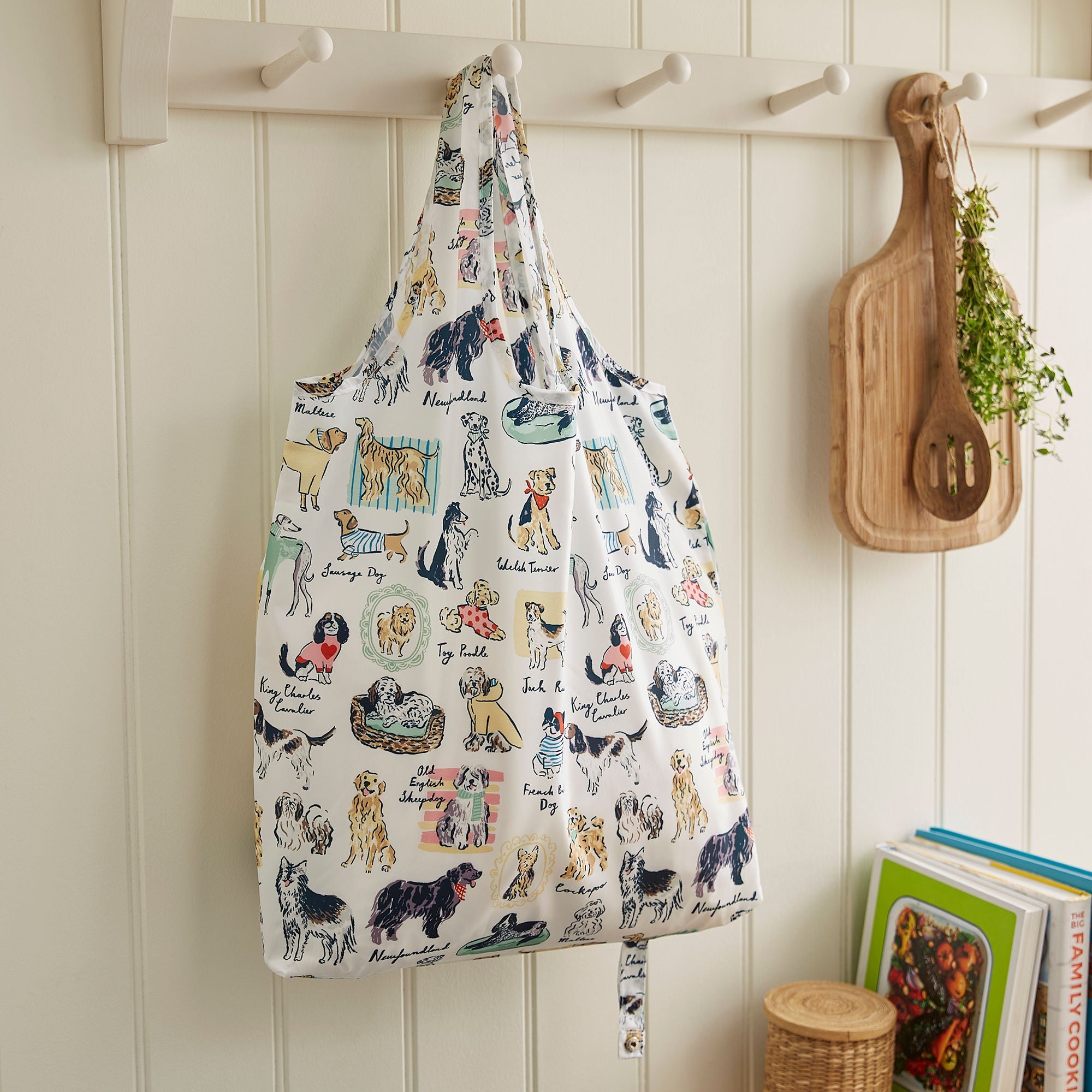 Sac fourre-tout pliable Best In Show, format moyen, multicolore