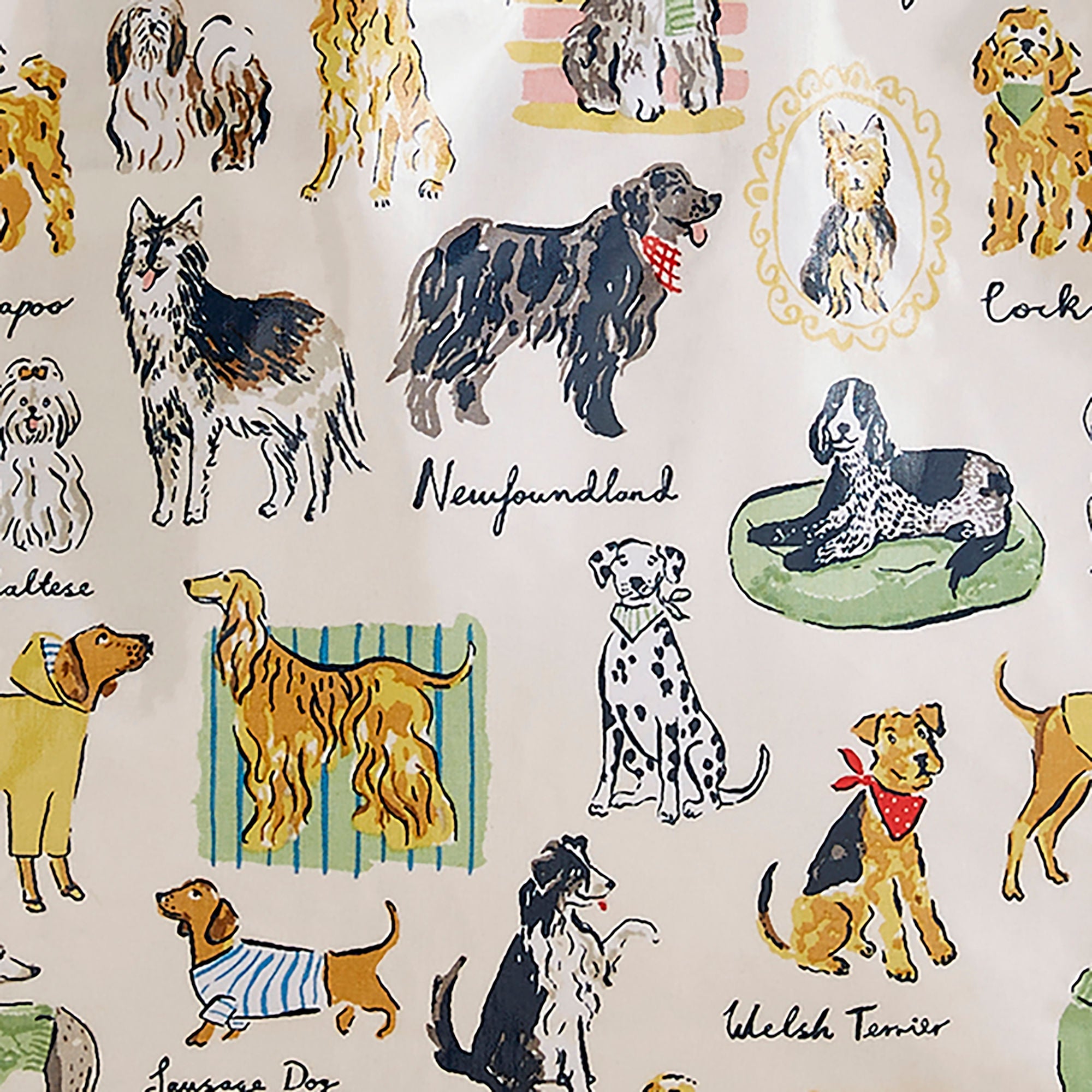 Sac bandoulière Best In Show en PVC multicolore