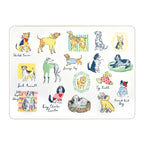 Lot de 4 sets de table « Best In Show » multicolores