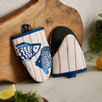 Gants de cuisine pour micro-ondes Catch of the Day, paire multicolore