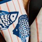 Gants de cuisine pour micro-ondes Catch of the Day, paire multicolore