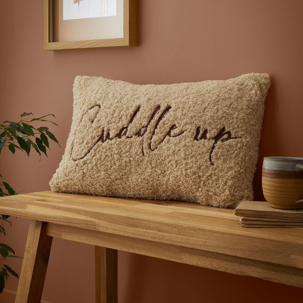 Coussin Cuddle Up naturel 30 x 50 cm