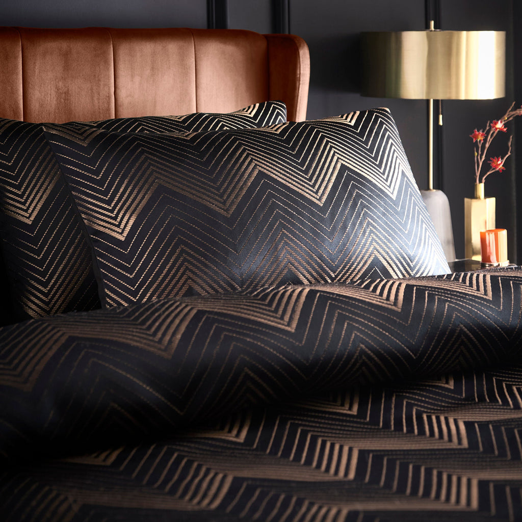 Parure de lit cocktail noire