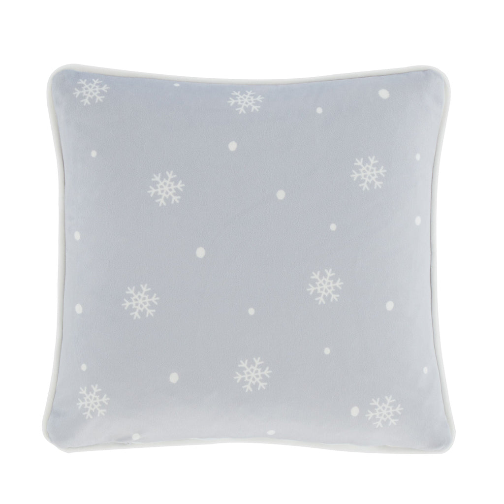 Coussin de Noël Animaux de la forêt rouge 43 x 43 cm