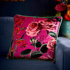 Coussin Cotswold Fantasia Dawn rose 43 x 43 cm