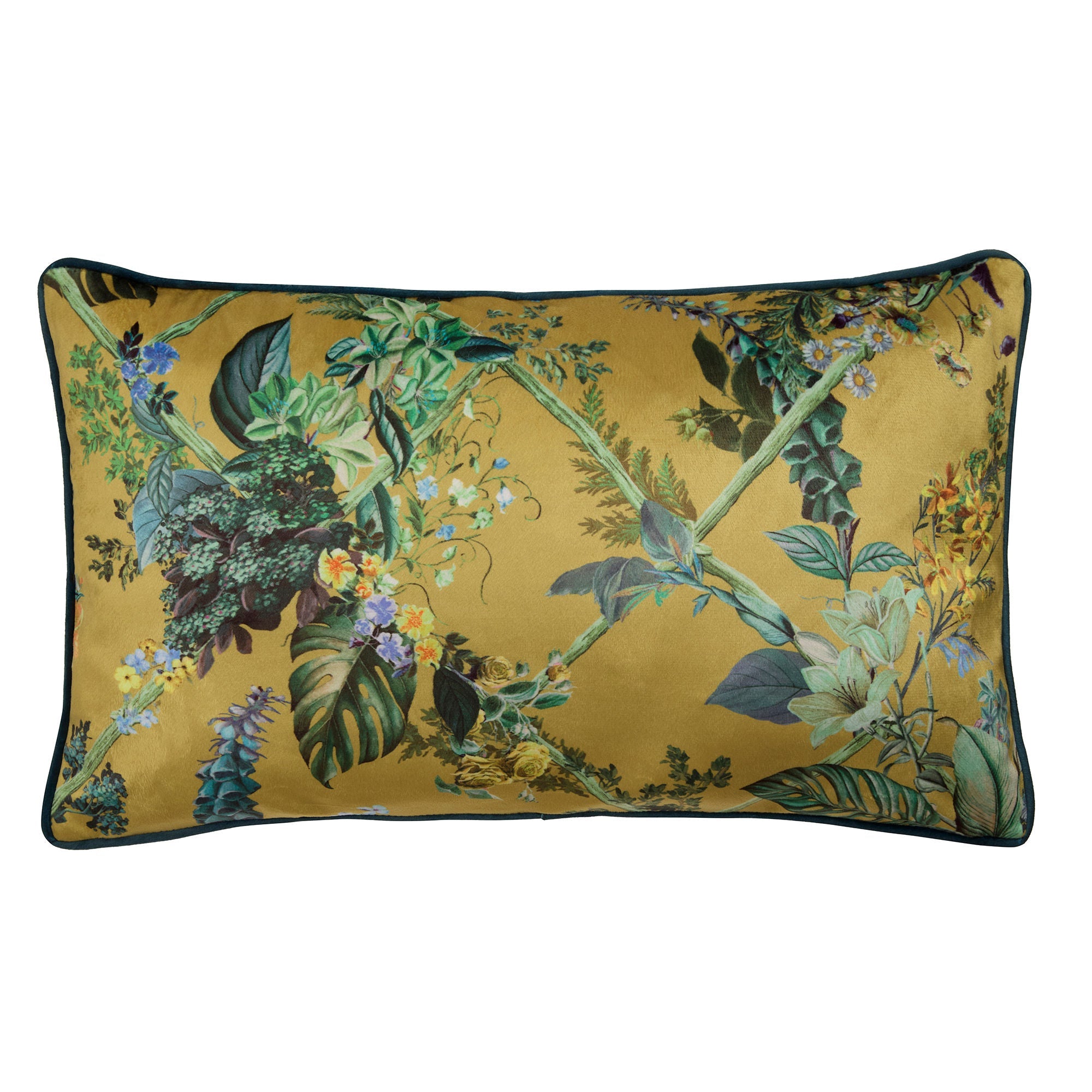 Coussin Cotswold Fantasia Dawn doré 30 x 50 cm