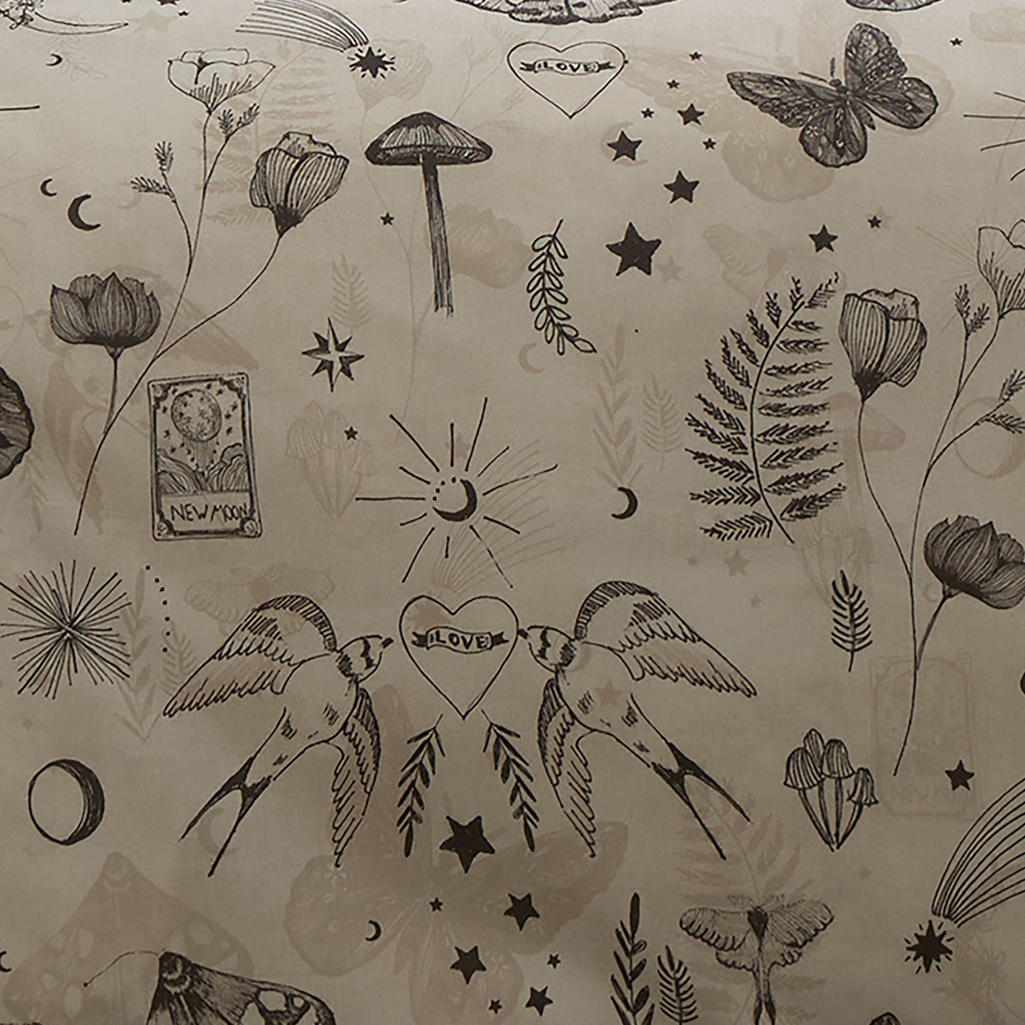 Parure de lit Celeste grise