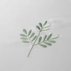 Parure de lit brodée Emily verte