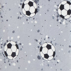 Jet de football gris 120 x 150 cm