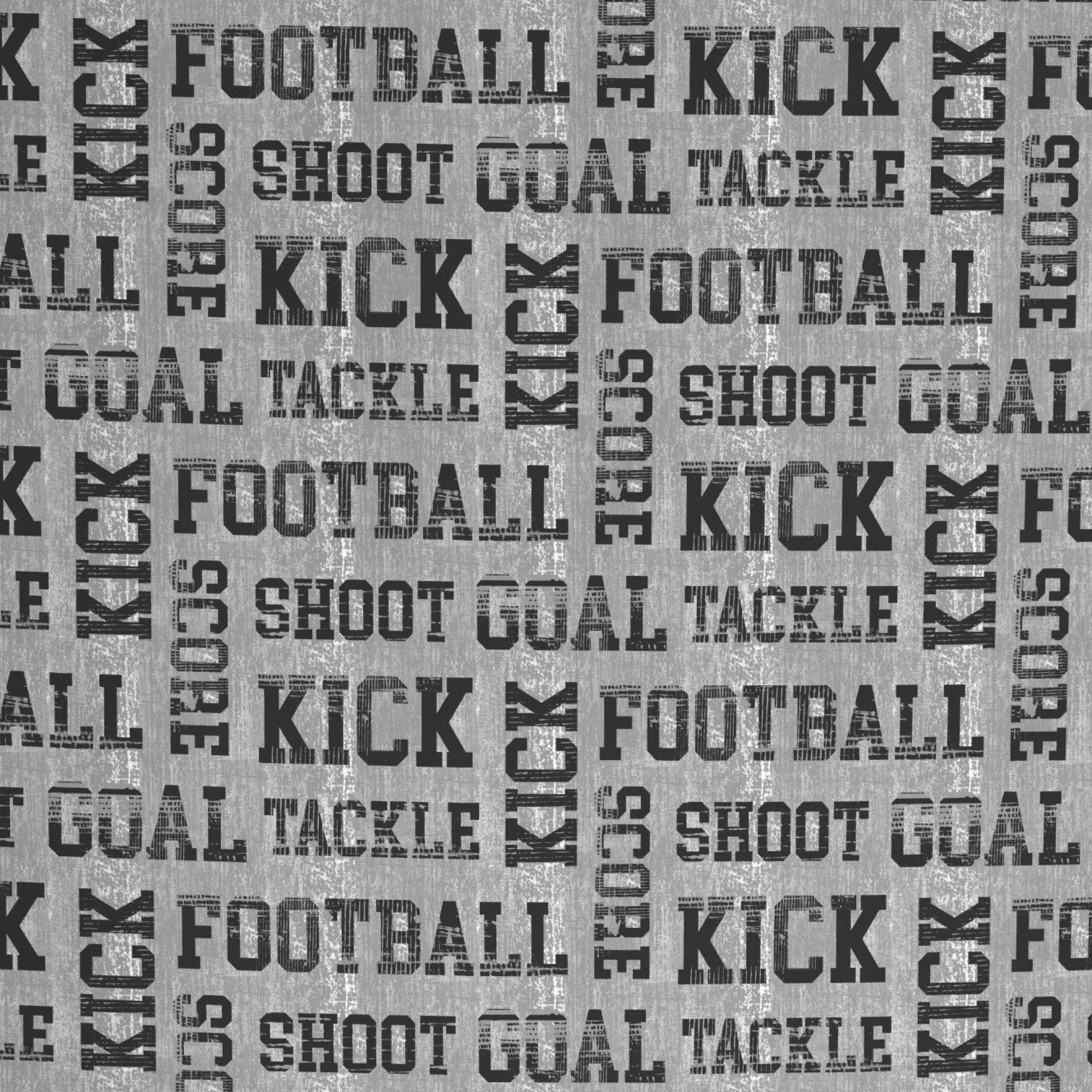 Drap-housse de football gris de 25 cm de profondeur