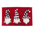 Tapis de bain de Noël Gonks rouge 50 x 80 cm