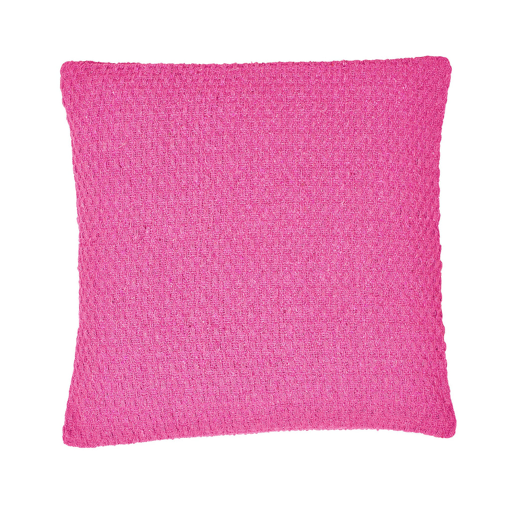 Coussin Hayden rose 43 x 43 cm