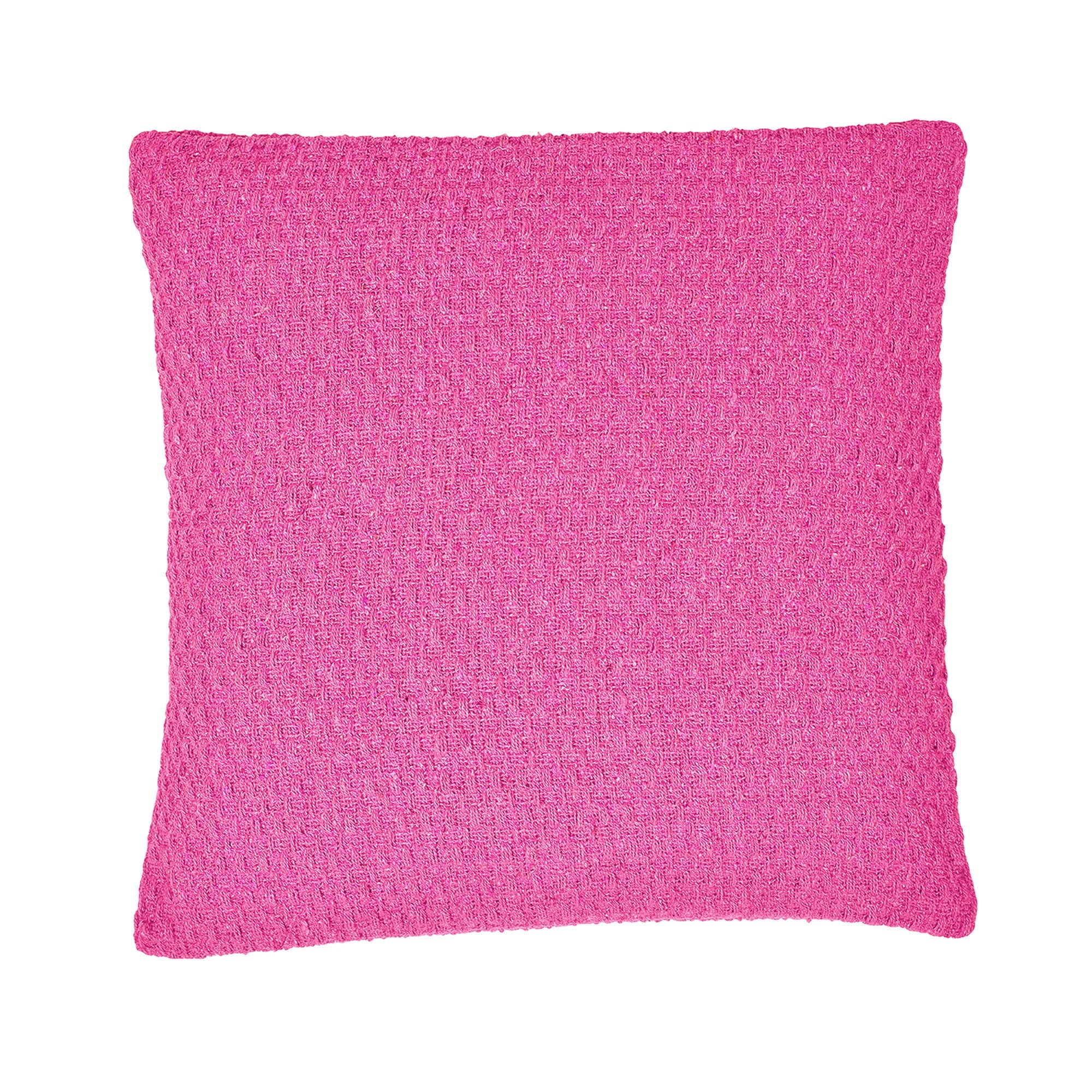 Coussin Hayden rose 43 x 43 cm