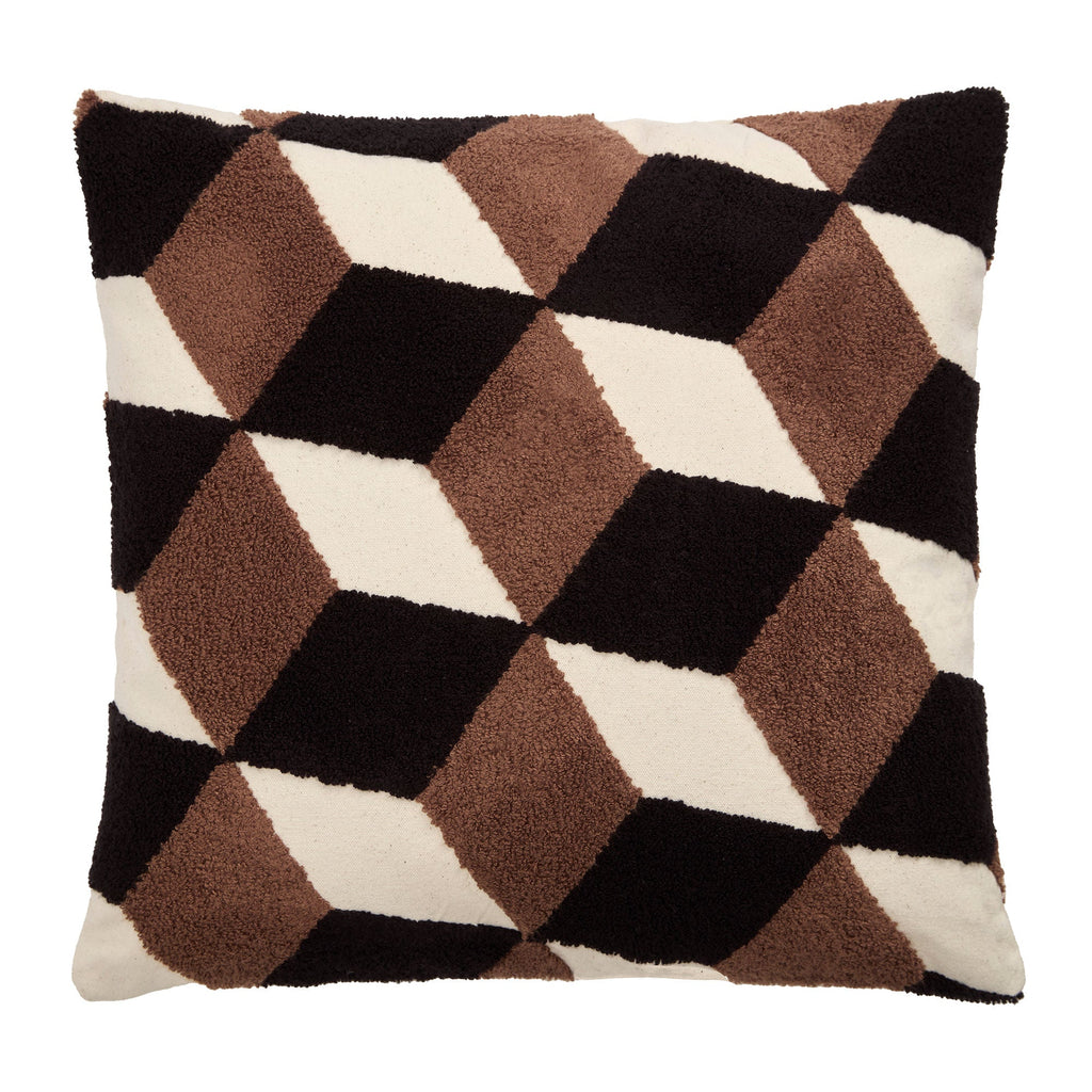 Coussin Jett multicolore 43 x 43 cm