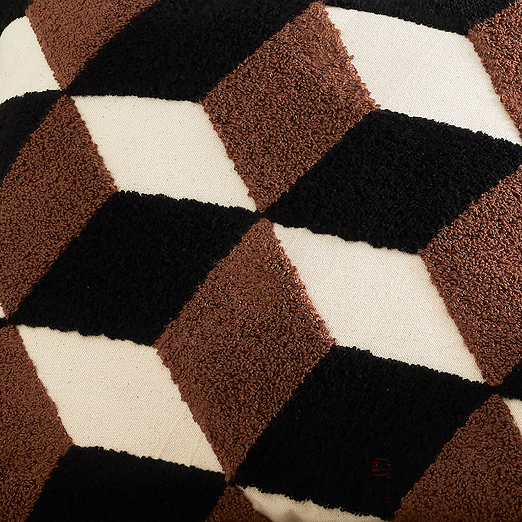 Coussin Jett multicolore 43 x 43 cm