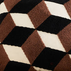 Coussin Jett multicolore 43 x 43 cm