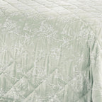 Couvre-lit Jasmin vert 220 cm x 240 cm