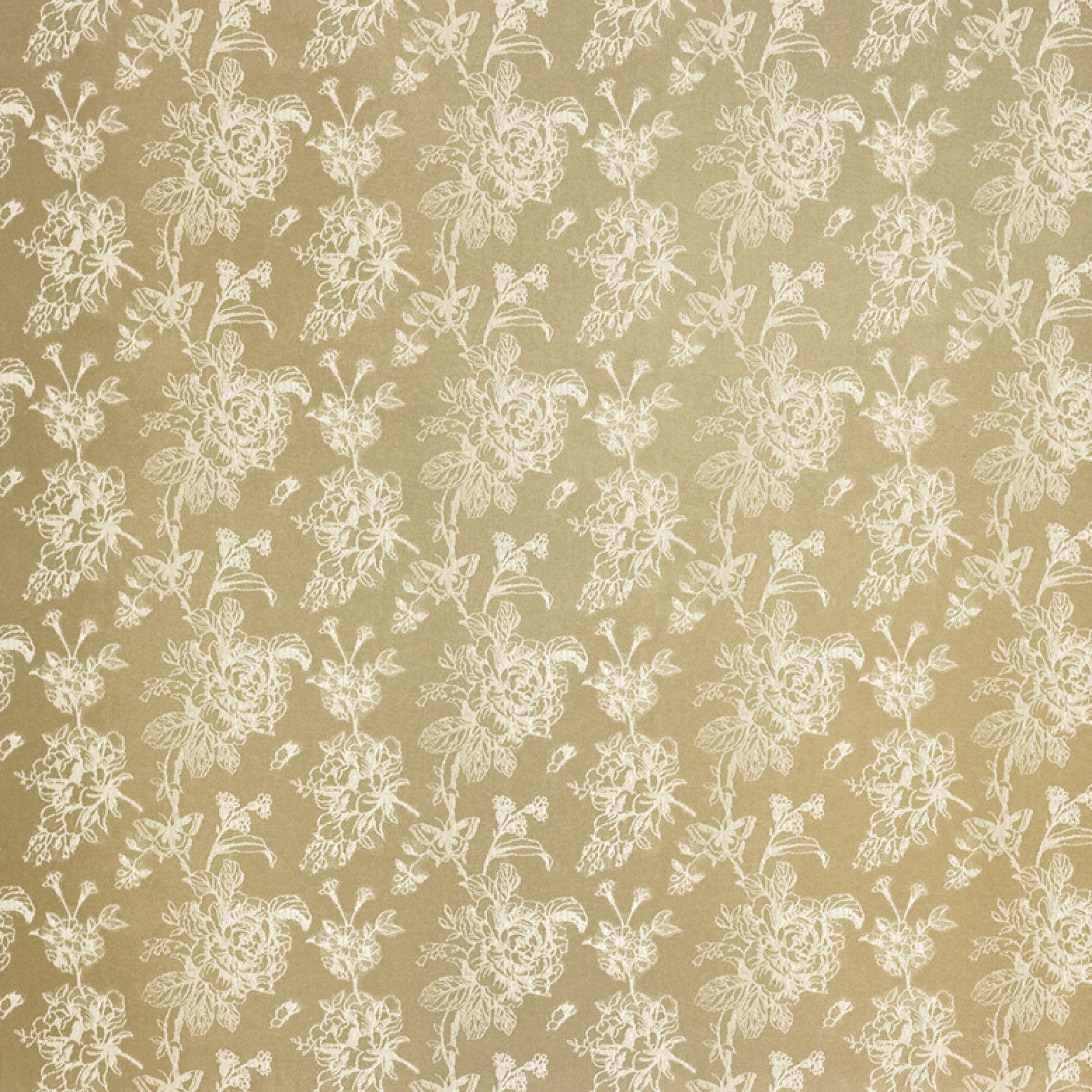 Coussin Jasmin couleur Champagne 43 x 43 cm