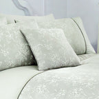 Coussin Jasmin vert 43 x 43 cm