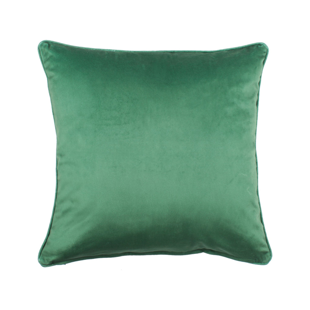 Coussin de Noël Père Noël joyeux rouge 43 x 43 cm