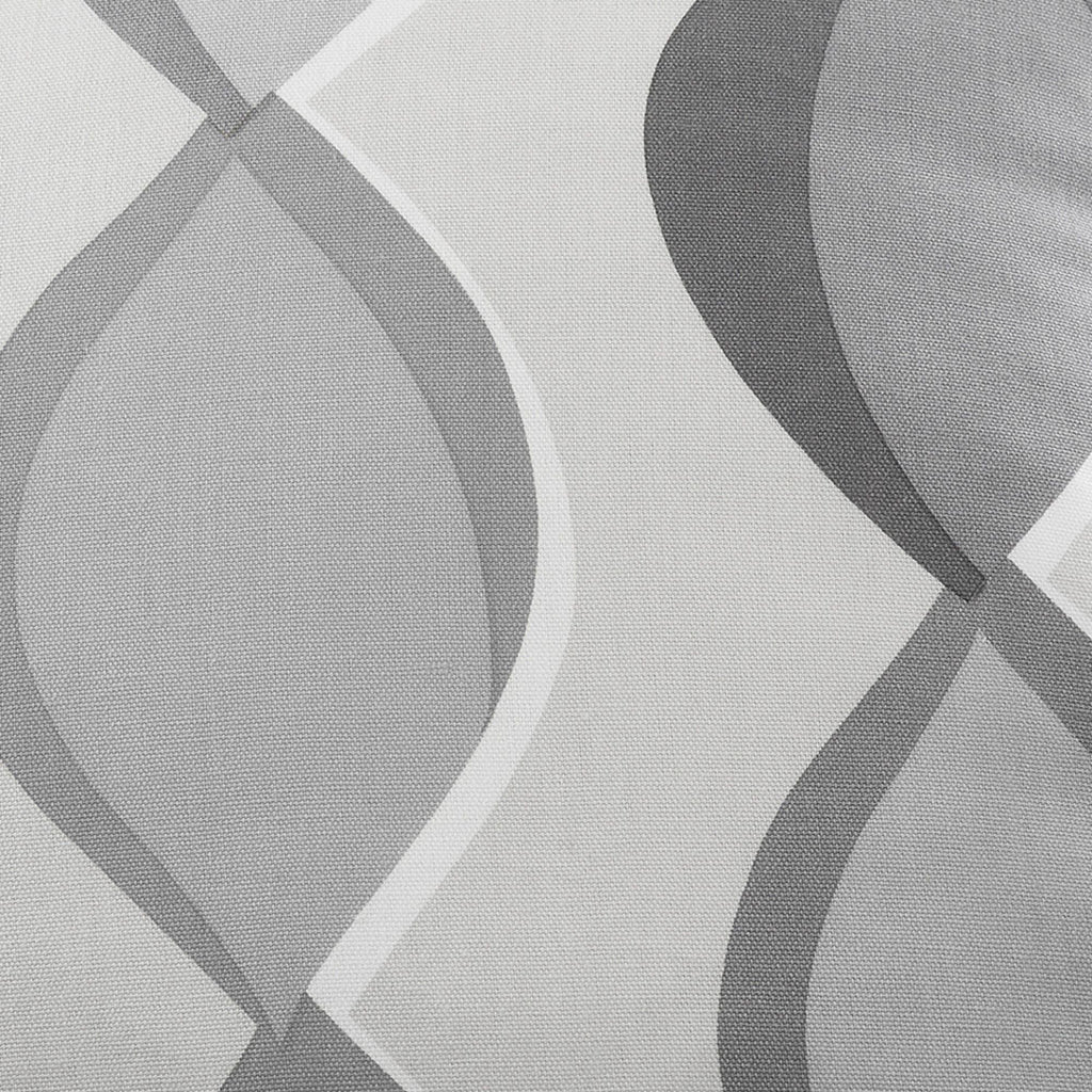 Coussin Lennox gris 43 x 43 cm