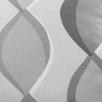 Coussin Lennox gris 43 x 43 cm