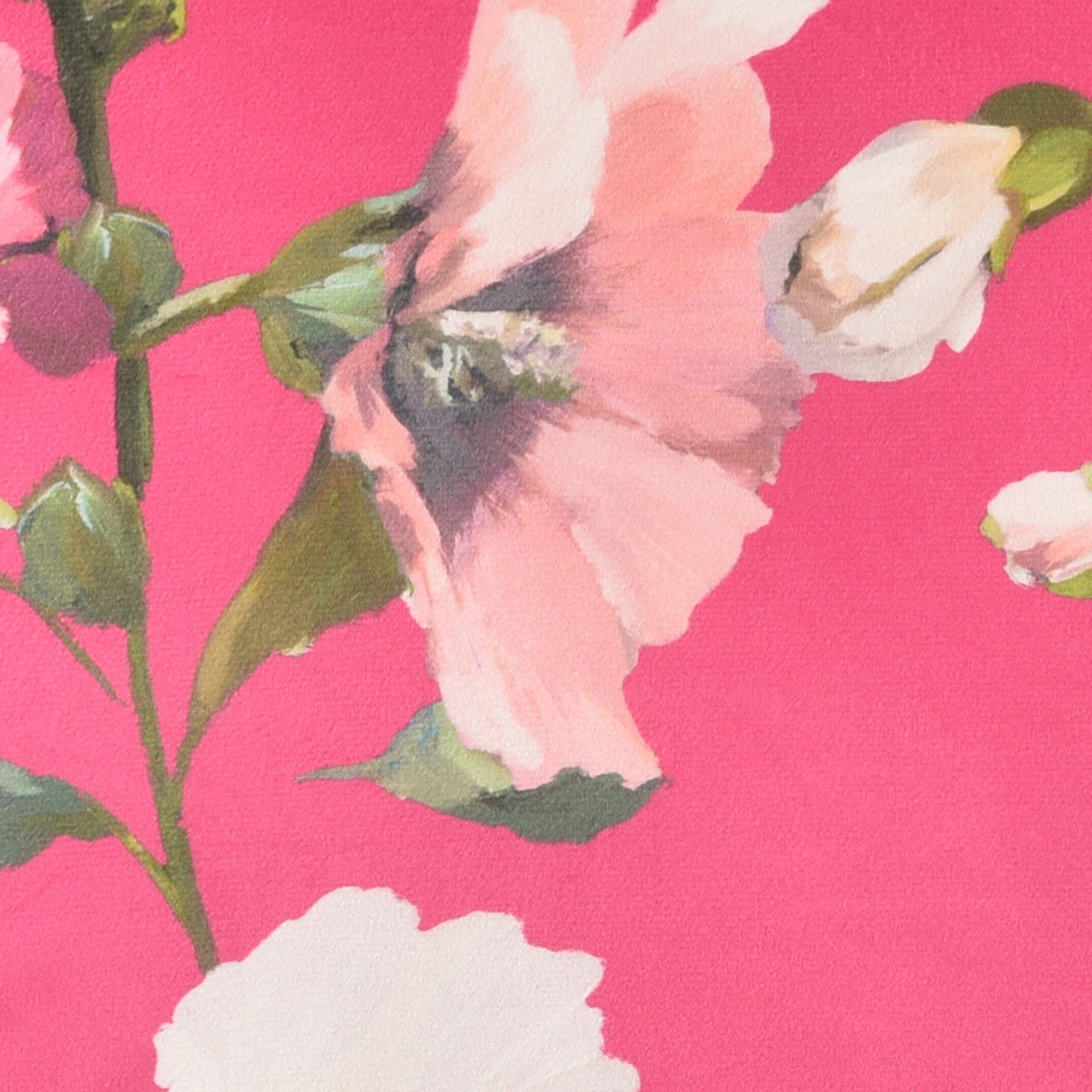 Coussin Layla rose 43 x 43 cm