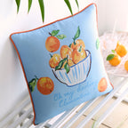 Coussin My Darling Clementine multicolore 43 x 43 cm