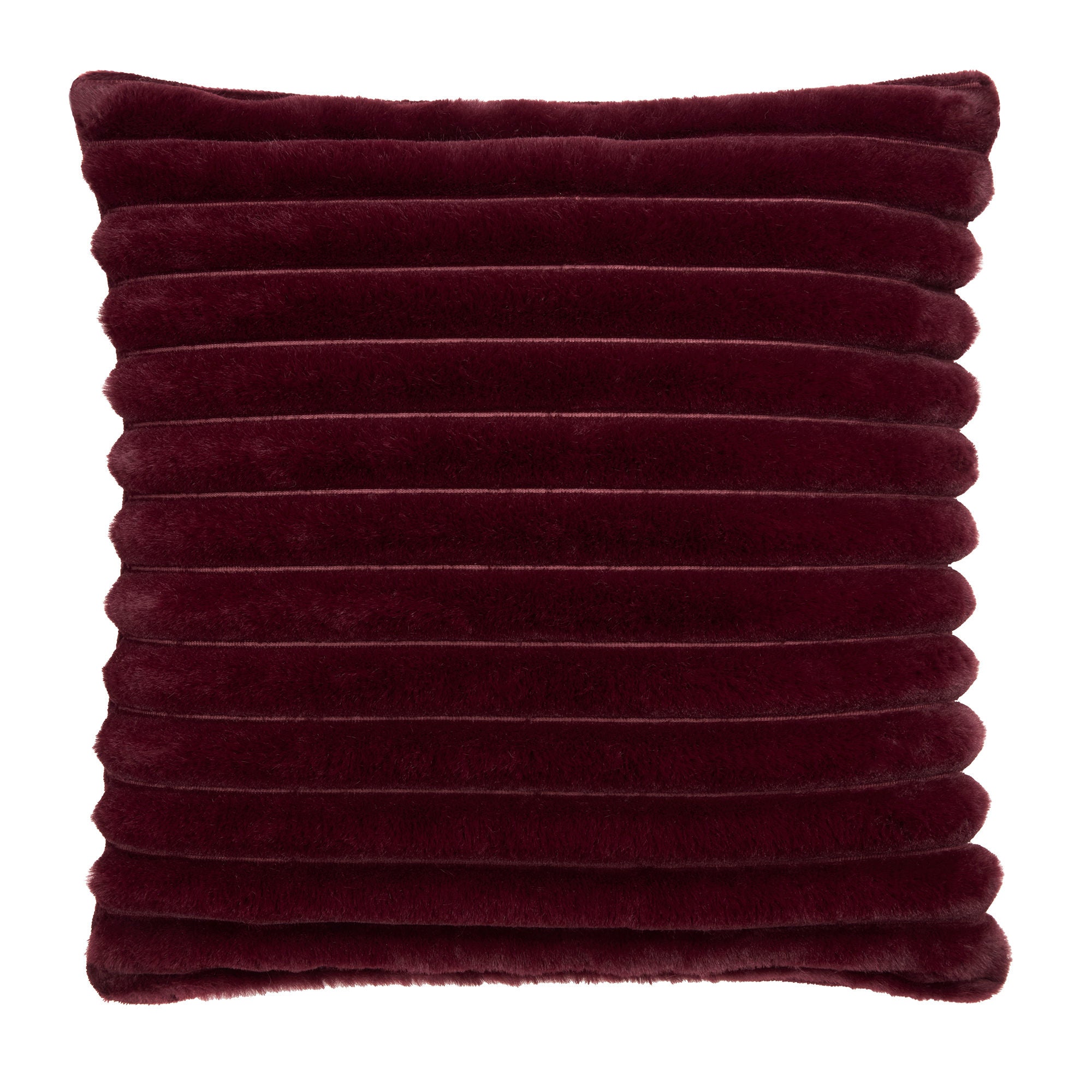 Coussin Morritz bordeaux 43 x 43 cm