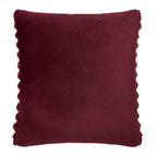 Coussin Morritz bordeaux 43 x 43 cm
