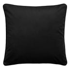Coussin Montrose noir 43 x 43 cm