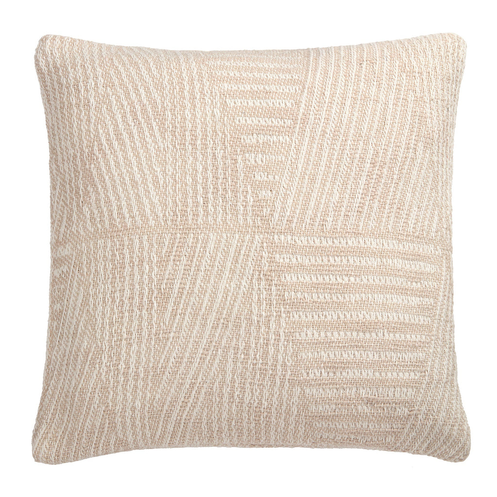 Coussin Myan naturel 43 x 43 cm