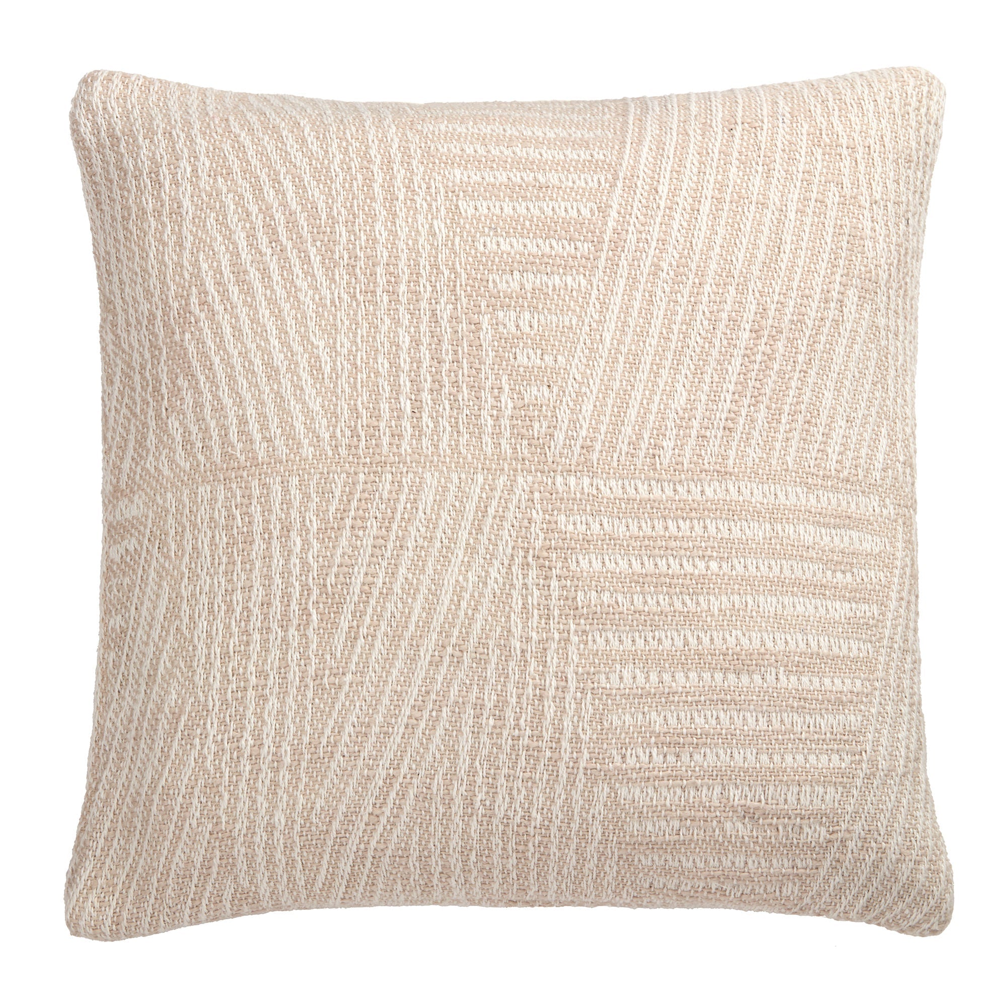 Coussin Myan naturel 43 x 43 cm