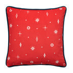 Coussin Cerf Joyeux Noël vert 43 x 43 cm