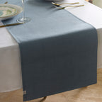 Chemin de table Palm Court vert 230 x 40 cm