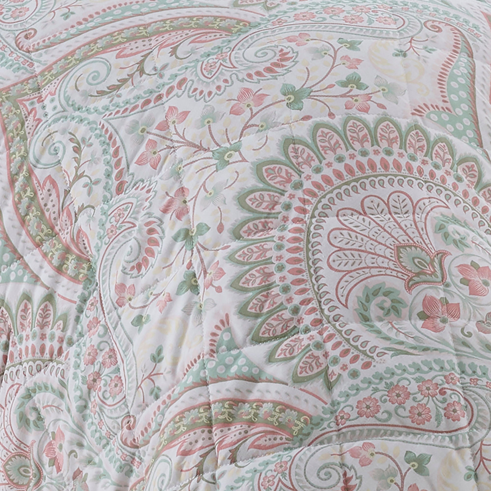 Couvre-lit Palais vert 195 cm x 230 cm