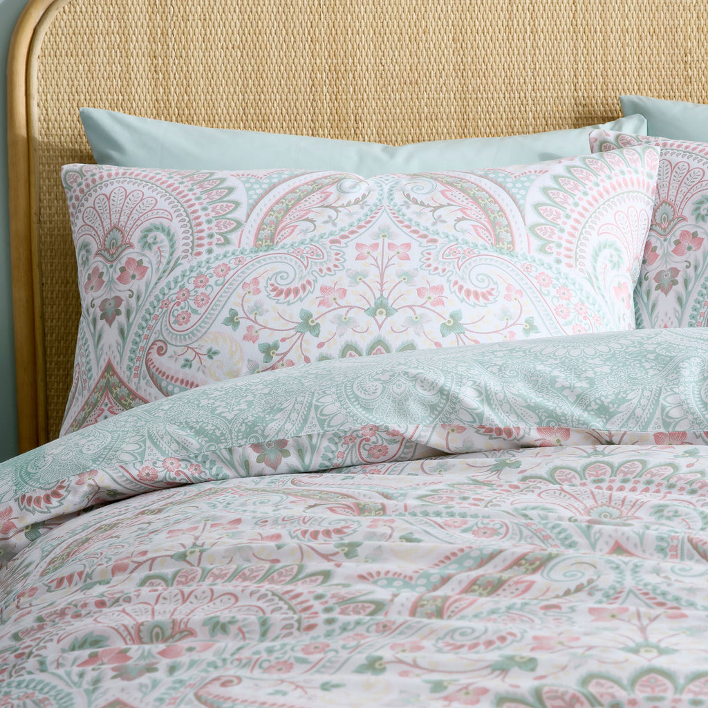 Parure de lit Palais verte