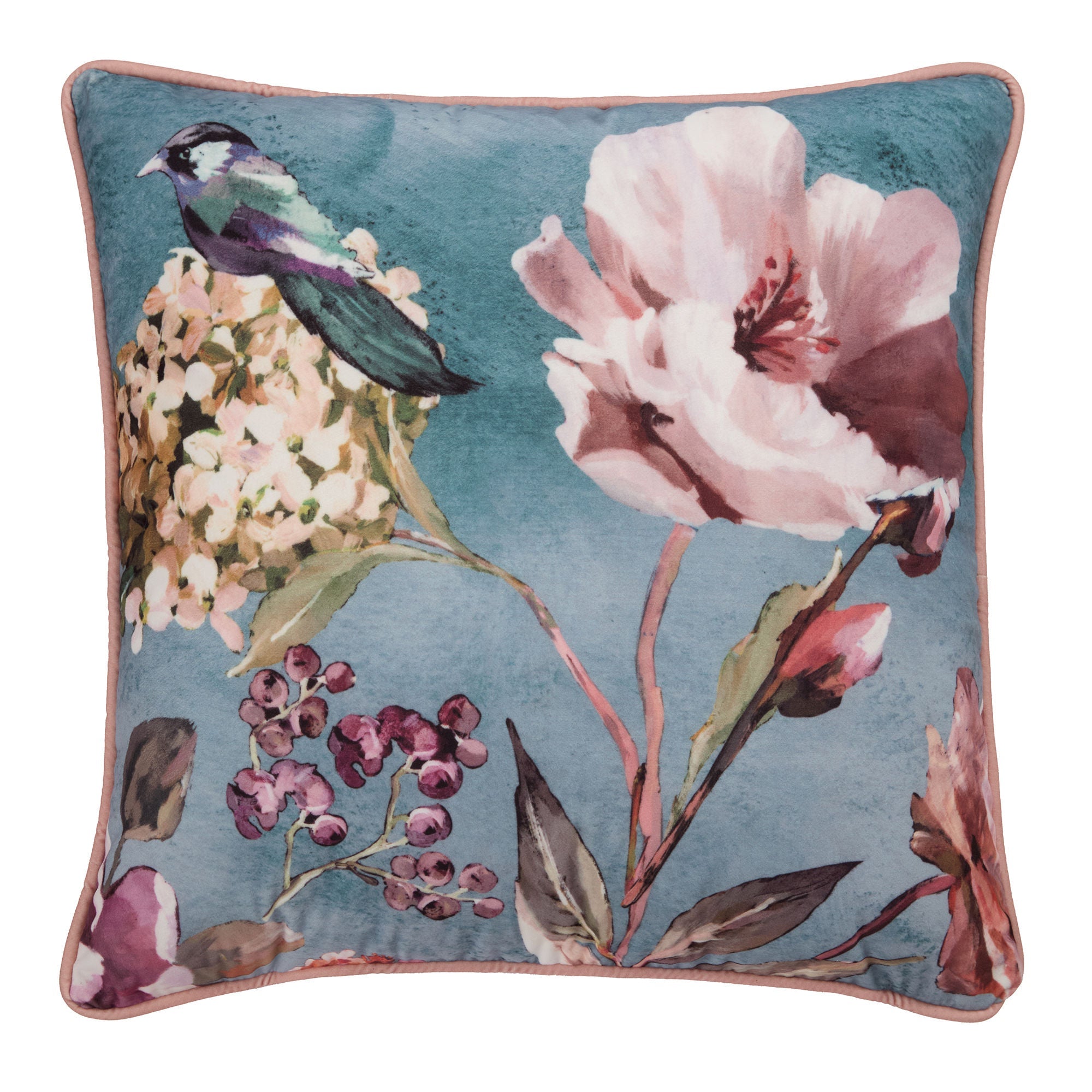 Coussin Portia multicolore 55 x 55 cm