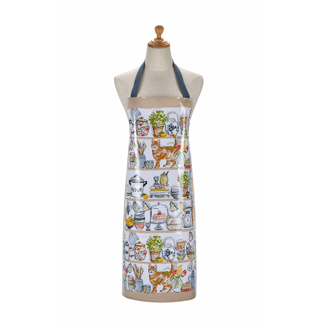 Tablier en PVC Pantry Cats multicolore