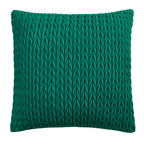 Coussin Amory couleur jade 43 x 43 cm