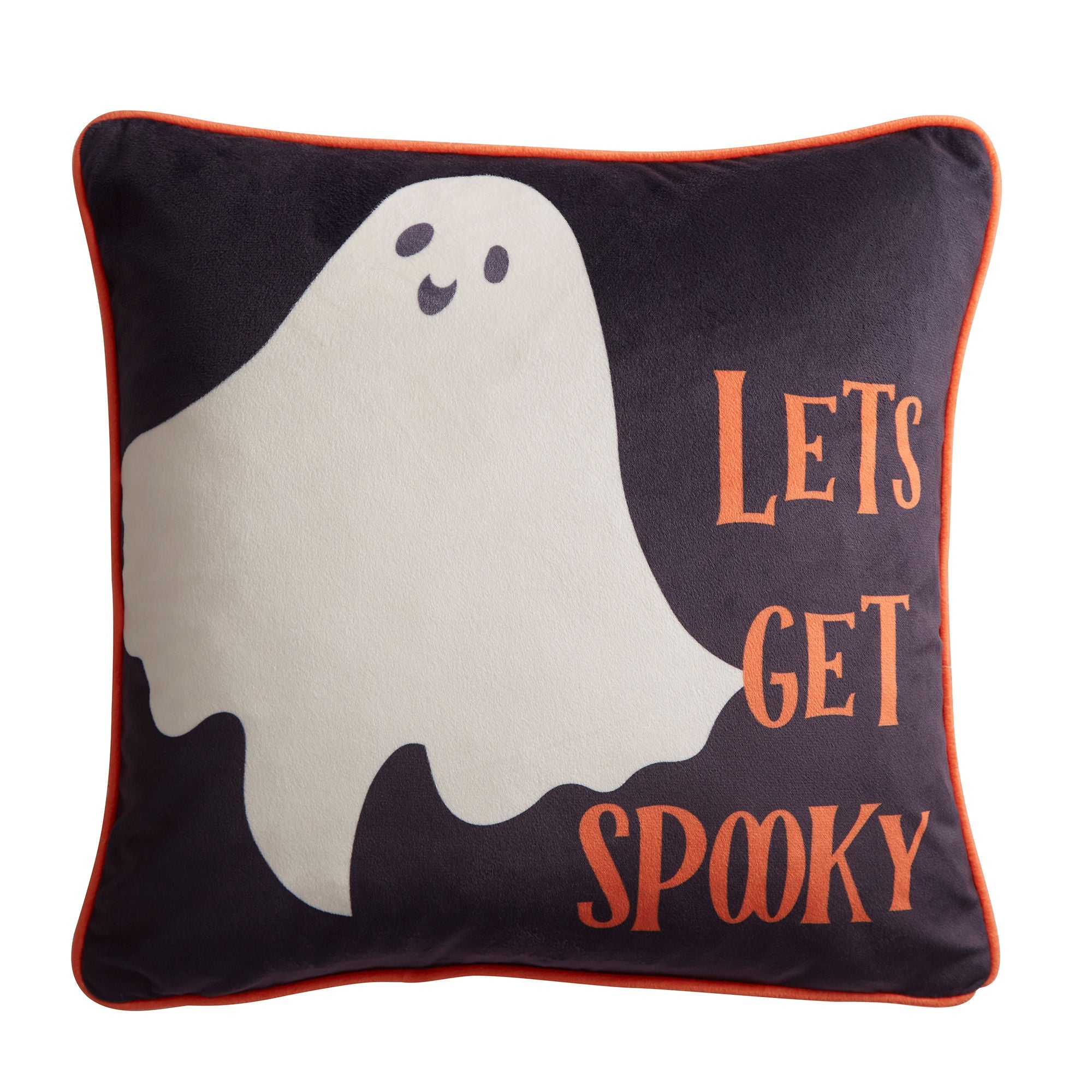 Coussin d'Halloween Fantômes Effrayants Gris 43 x 43 cm